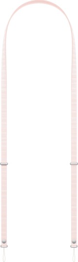 Apple Crossbody-stropp Myk rosa