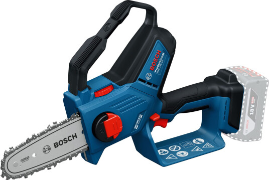 Bosch GKE 18V 15 L Solo Batteridrevet kjedesag 18V 15 cm sverd 7,2 m/s uten batteri og lader