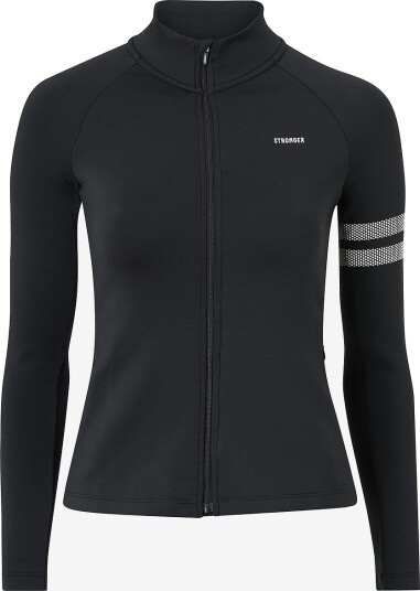 STRONGER Signature Zip Jacket Black S