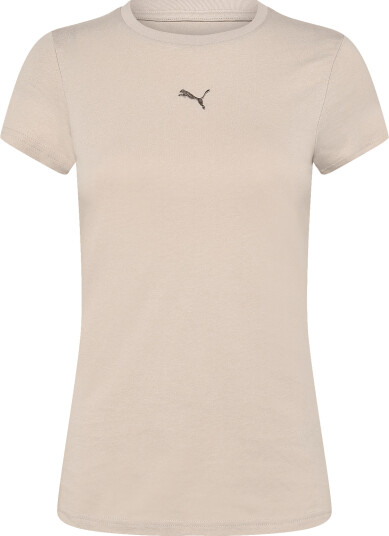 PUMA Ess Centered Cat Logo Tee Beige XXL