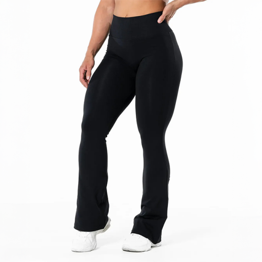 Prime Scrunch Flared Tights Svart X small