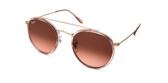 Ray-Ban Round Double Bridge RB3647N 9069A5 51 Ray-Ban Round Double Bridge RB3647N 9069A5 51