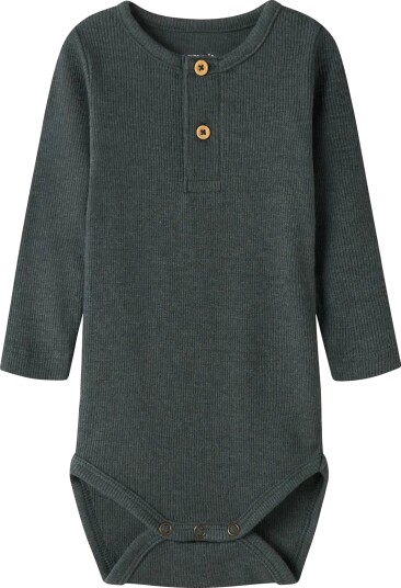 Name It Nbmkab Ls Body Noos Khaki green 56