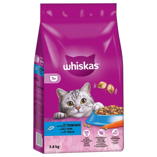 Whiskas 1+ Tunfisk 3.8 kg Whiskas 1+ Tunfisk 3.8 kg