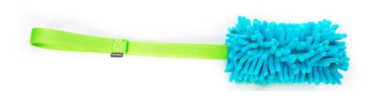 Pro Dog Mop Toy Med Squeaker Turkis Og Grønn Pro Dog Mop Toy Med Squeaker Turkis Og Grønn