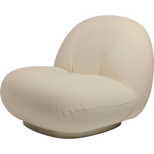 Gubi Pacha Lounge Chair PG3 Harp 24 Gold base