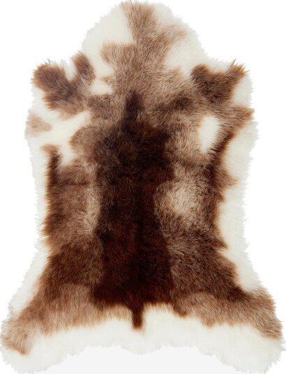 Skinnwille Teppe Reindeer Flerfarget Skinnwille Teppe Reindeer Flerfarget