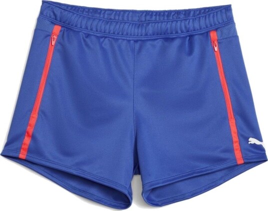PUMA Treningsshorts IndividualBlaze Blå/rød Kvinner størrelse Medium