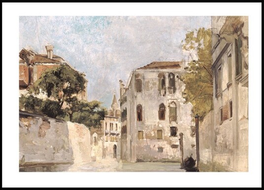 Vue De Venise By Arnold Scheffer Plakat Plakat / 40x50cm
