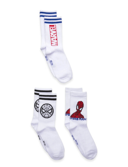 Spider-man Socks - White - 23/26 Spider-man Socks - White - 23/26