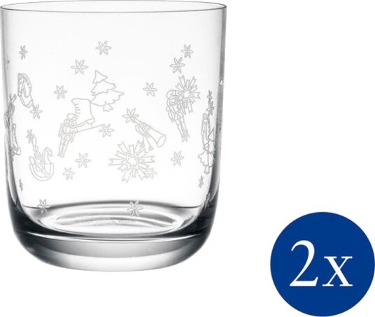 Villeroy & Boch - Toy's Delight vannglass 25 cl 2 stk Villeroy & Boch - Toy's Delight vannglass 25 cl 2 stk