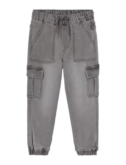 Boboli Denim Trousers Knit Grey 98 Boboli Denim Trousers Knit Grey 98