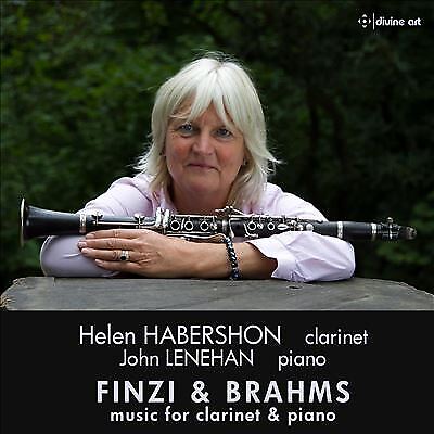 MediaTronixs Gerald Finzi : Finzi & Brahms: Music for Clarinet & Piano CD (2022) Pre-Owned