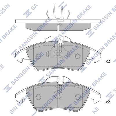 Hi Q SP1273A Bremseklosser