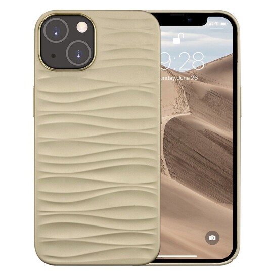 dbramante1928 iPhone 14 Plus Dune Deksel - 100% Resikulert Plast - Sand dbramante1928 iPhone 14 Plus Dune Deksel - 100% Resikulert Plast - Sand