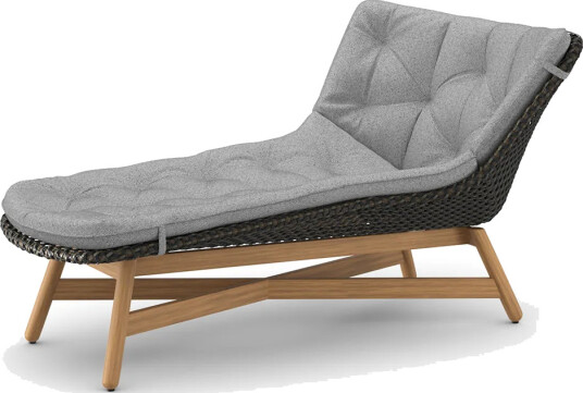 Dedon Mbrace daybed teak AXQ teak 0205 arabica 0126