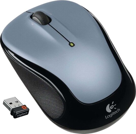 Logitech M325 Trådløs Optisk Mus med 3 Knapper - Grå