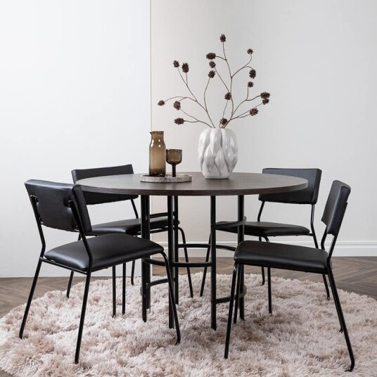 Venture Home Spisegruppe Venture Home Copenhagen med 4 Kenth Stoler GR22848