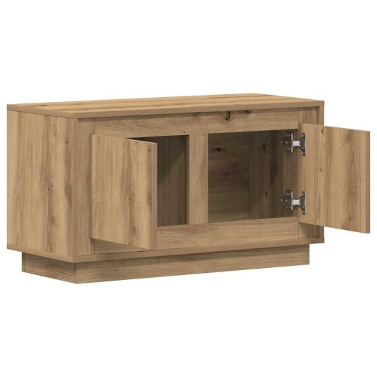 TV møbel artisan eik 80 x 35 x 45 cm Konstruert tre TV møbel artisan eik 80 x 35 x 45 cm Konstruert tre