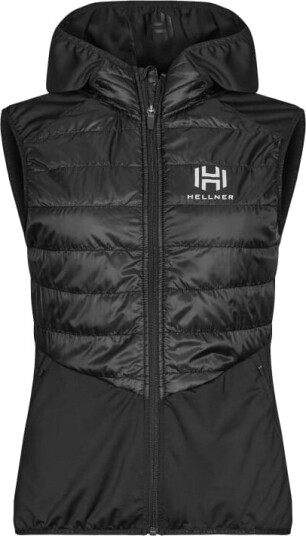 Hellner Women's Nirra Hybrid Vest 2.0 XS, Black Beauty