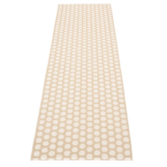 Pappelina Noa gulvteppe 70 cm x 250 cm, beige/vanilla Pappelina Noa gulvteppe 70 cm x 250 cm, beige/vanilla