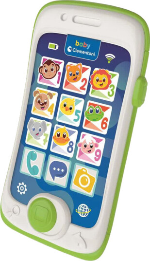 Clementoni Baby Touch and Play Smarttelefon med lyder Clementoni Baby Touch and Play Smarttelefon med lyder