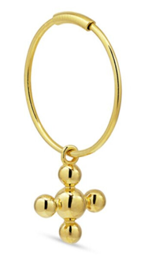 Jane Kønig Atomic Øredobber Single ATE-SS24-G - Dame - 925 sterling silver