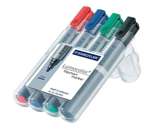 Staedtler Flipchart marker Lumocolor 4pcs.box Staedtler Flipchart marker Lumocolor 4pcs.box