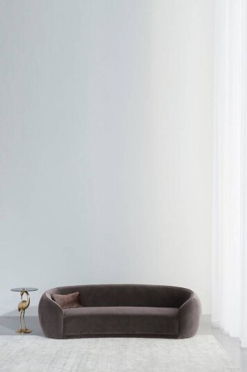 Jotex AUSTIN sofa 3-seter Mørk muldvarp 1533399-03-0 1533403-02-0