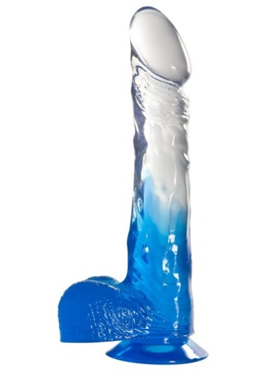 Dildo Two Tone blå
