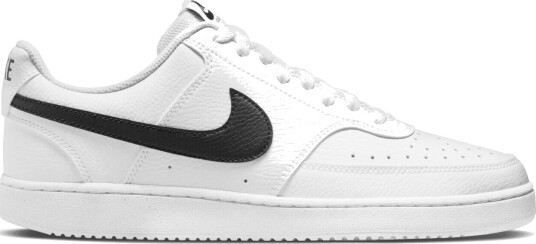 Nike Court Vision Low, sneaker herre 42.5 WHITE/BLACK-WHITE