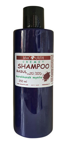 MacUrth Rasul Cremeshampoo m. marokkansk mynte 250 ml