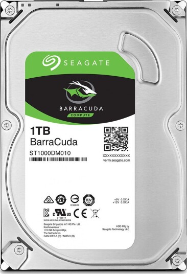 Seagate Barracuda ST1000DM010 1TB HDD 3.5" 7200RPM Seagate Barracuda ST1000DM010 1TB HDD 3.5" 7200RPM
