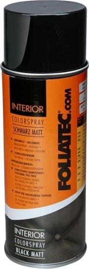 Foliatec Interiørfarge
Svart matt 4267013 Foliatec Interiørfarge
Svart matt 4267013