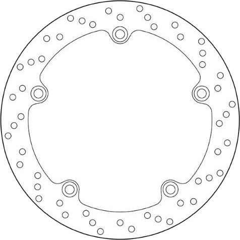 Bremseskive BREMBO 68B407C8
