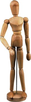 Mannequinhånd 30 Cm