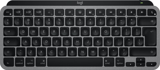 Logitech Master Series Mx Keys Mini For Mac Compact Bakbelysning Trådløs Bluetooth Le Qwerty Us International Romgrå 920 012652