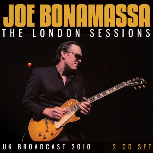 Joe Bonamassa The London Sessions (UK Broadcast 2010) CD Joe Bonamassa The London Sessions (UK Broadcast 2010) CD