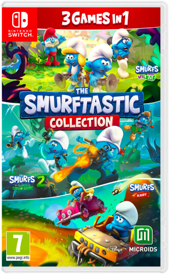 The Smurftastic Collection 3 in 1 Nintendo Switch Spill