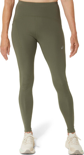 Asics Women's Road High Waist Tight Mantle Green S