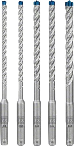 Bosch Expert SDS Plus-7X 5-delt Hammerbor for Betong (6/8/10mm)