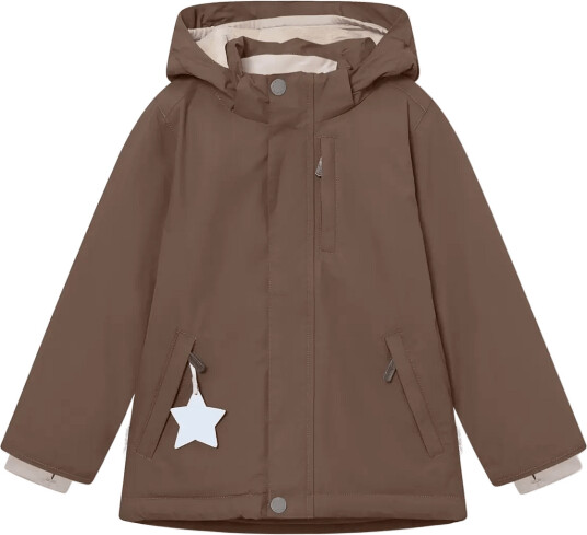 MINI A TURE Matadyanko Fleece Lined Winter Jacket. Grs   Brown   116