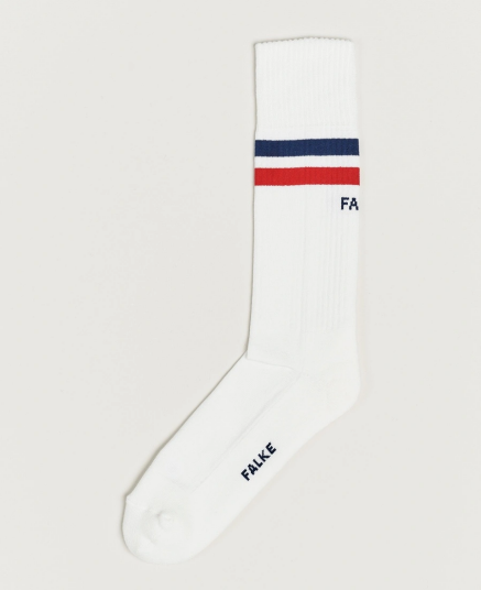 Falke Dynamic Tennis Sock White/Blue/Red