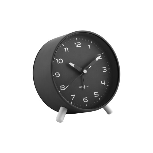 KARLSSON Alarm Clock Orgullo Classic Blue - Black - W12CM