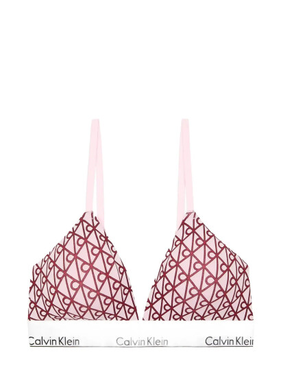 Calvin Klein Lightly Lined Triangle Pink S Calvin Klein Lightly Lined Triangle Pink S