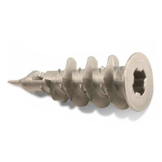Heco 9601218 Gipsanker TRZ, 6 x 38 mm, med skrue, 5-pakning