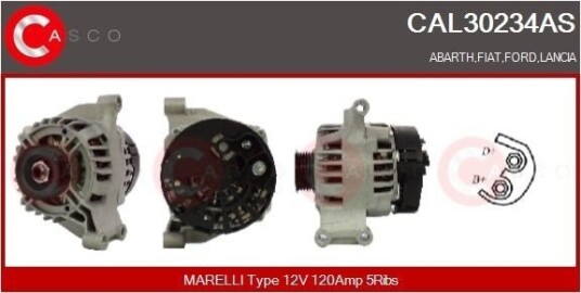 Dynamo CASCO CAL30234AS