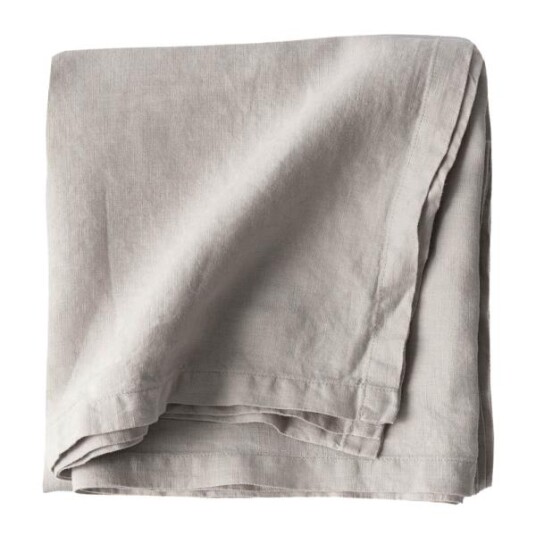 Tell Me More  Duk lin 145x145 cm warm grey