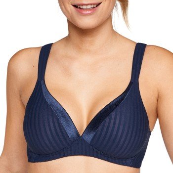 NATURANA BH Everoday Wednesday Striped Soft Bra Marine C 80 Dame