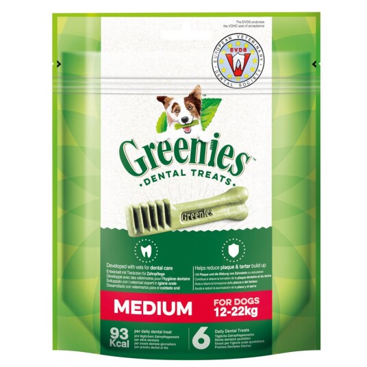 Greenies Tannpleie Tyggesnacks 3 X 170 G Medium Greenies Tannpleie Tyggesnacks 3 X 170 G Medium